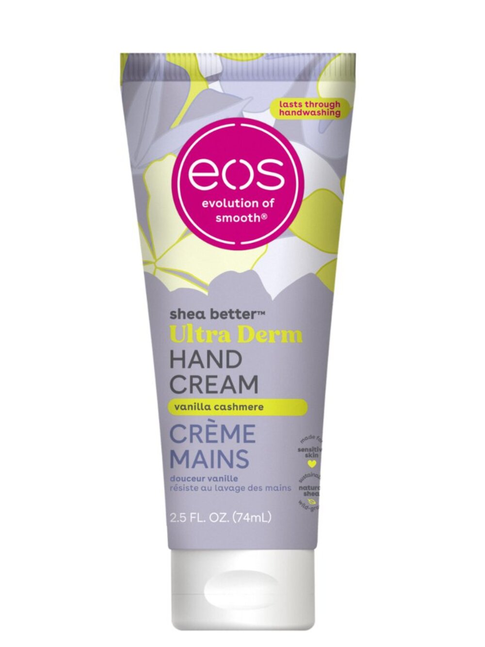 eos Shea Better Hand Cream Vanilla Cashmere Hand Lotion 2.5 oz
